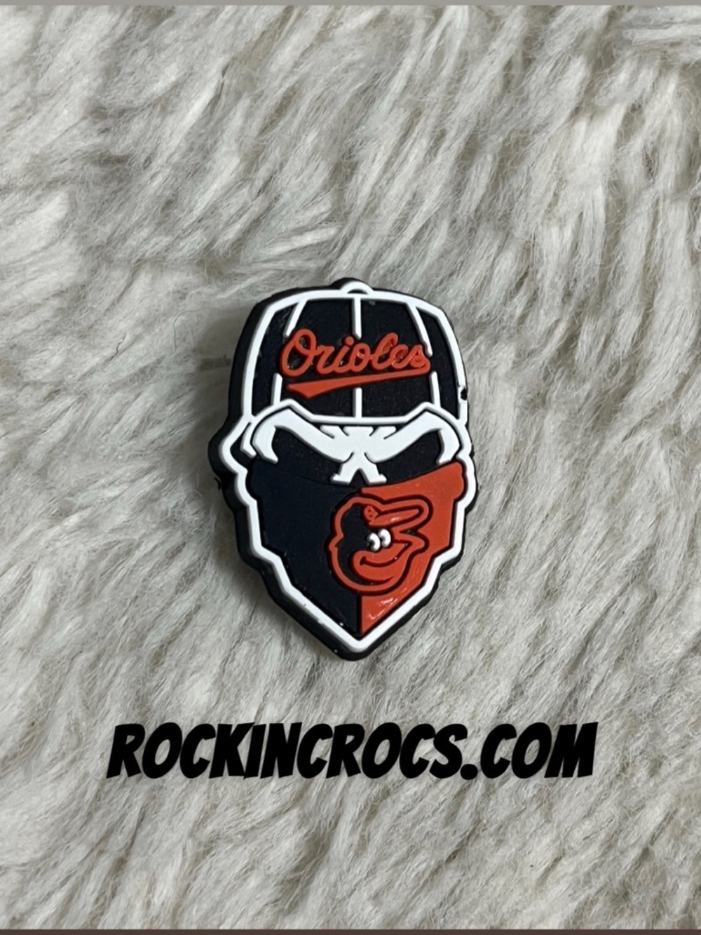 Boston Orioles Croc Charm